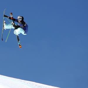 Skiing or snowboarding