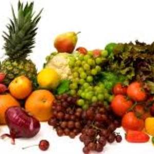 Fruits and vegetables