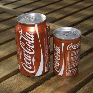 COKE MINI-CANS: Social responsibility or an excuse for more profit?