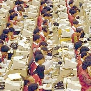 People suffering in sweatshops