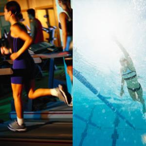 Running or Swimming