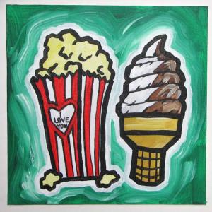 Icecream or popcorn?